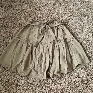 flowy skirt
